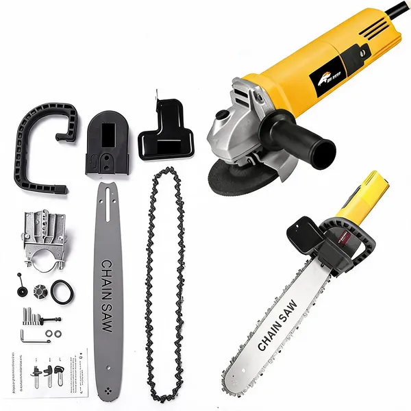 12_Inch_Electric_Chainsaw_Adopter_For_4_Inch_Angle_Grinder_Corded_Chainsaw_(Without_Battery)