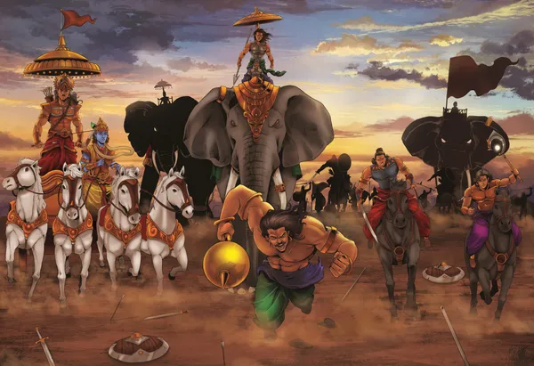 Pandav_Art_Magnet