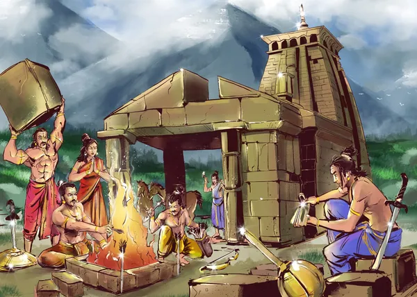 Kedarnath_Art_Magnet