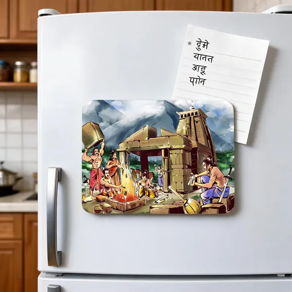 Kedarnath_Art_Magnet