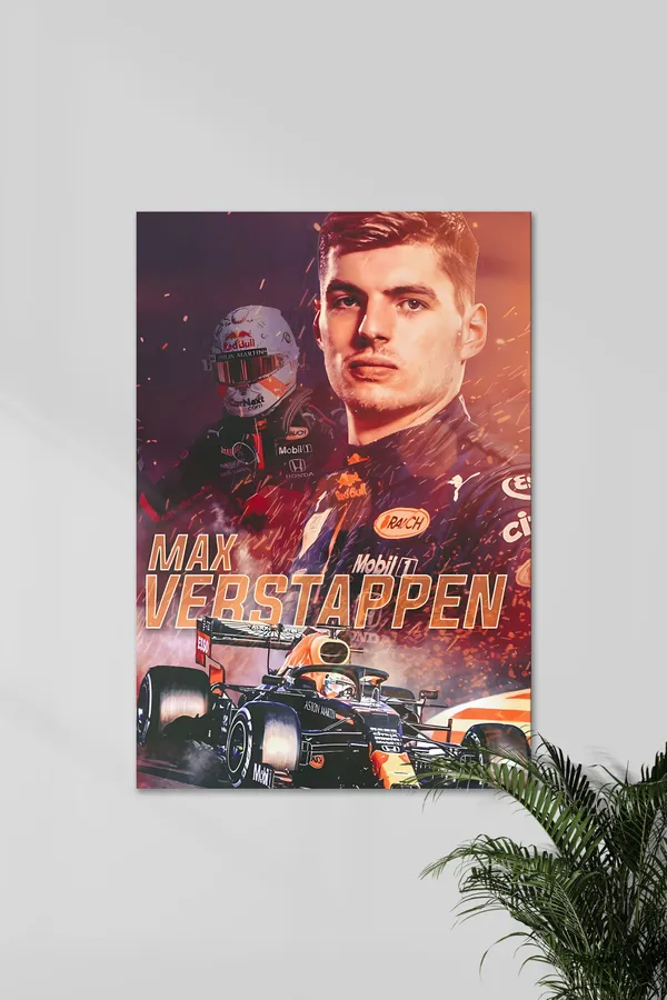 Max_Verstappen_Formula_1_Racing_Poster_Wall_Art