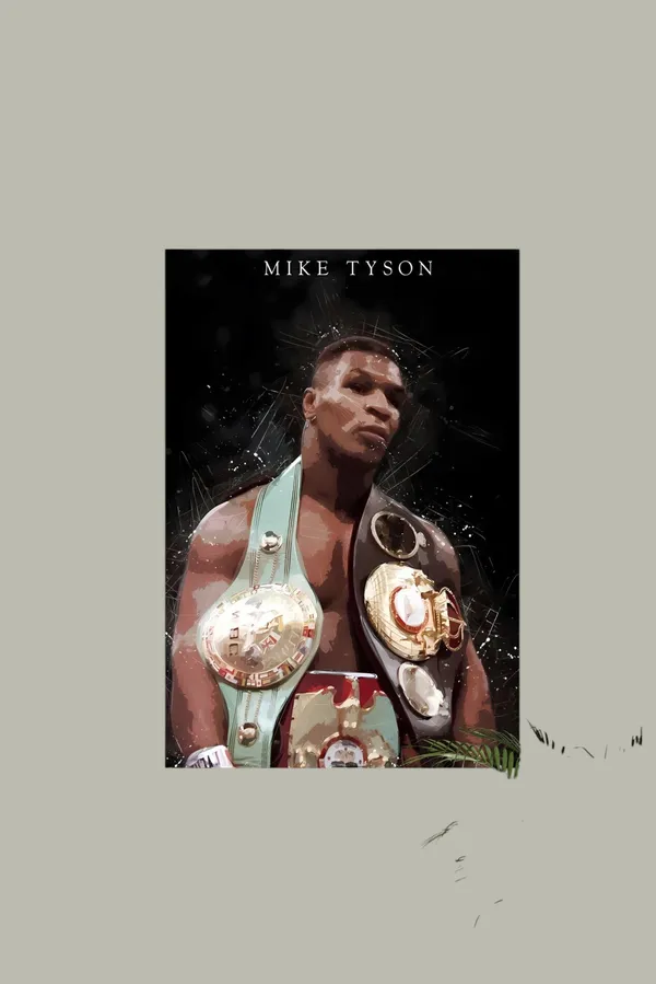 Mike_Tyson_Champion_Artwork_Poster_Wall_Print