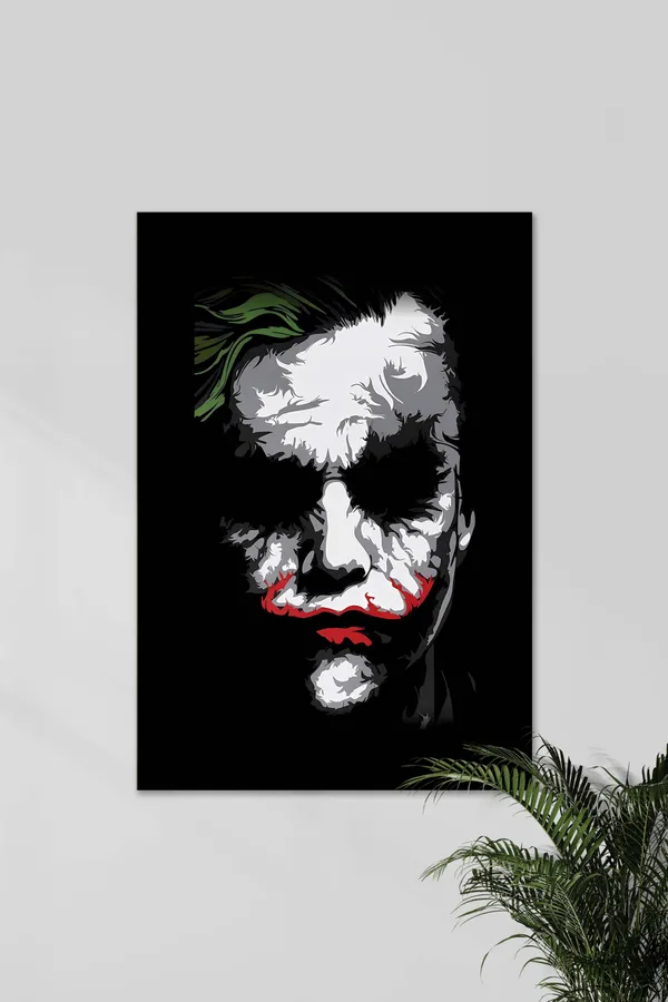 Joker_Face_Portrait_Wall_Art_Poster