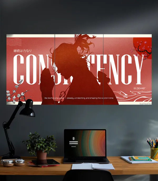 Modern_Red_Typography_Wall_Art_Set