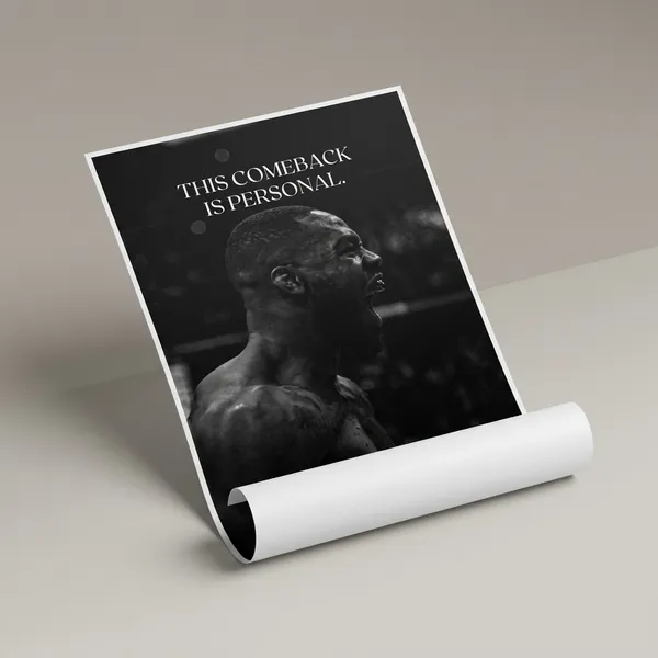 This_Comeback_Is_Personal_Motivational_Poster_Wall_Art