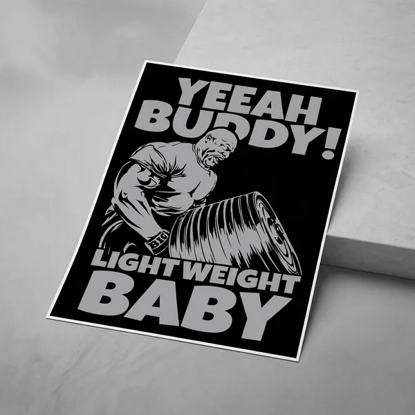 Yeah_Buddy_Lightweight_Baby_Motivational_Gym_Wall_Poster
