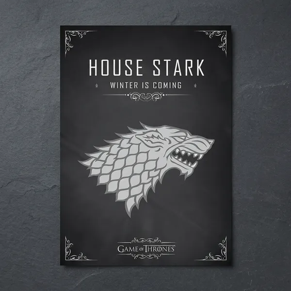 House_Stark_Winter_Is_Coming_Game_Of_Thrones_Wall_Poster