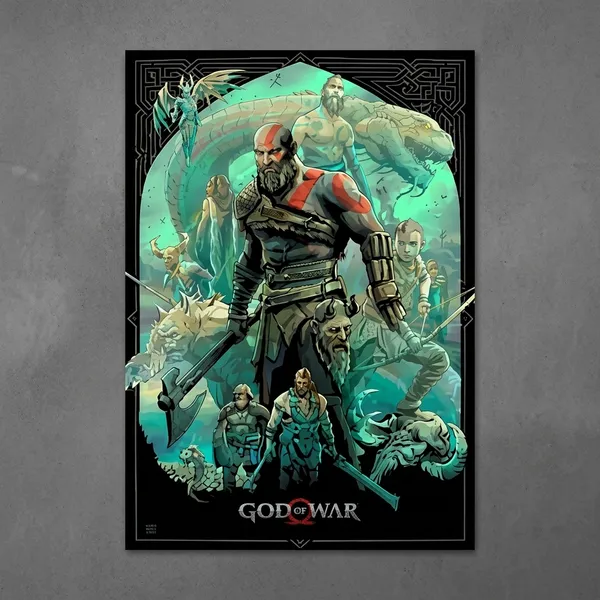God_Of_War_Poster_Wall_Art_For_Home_Decor