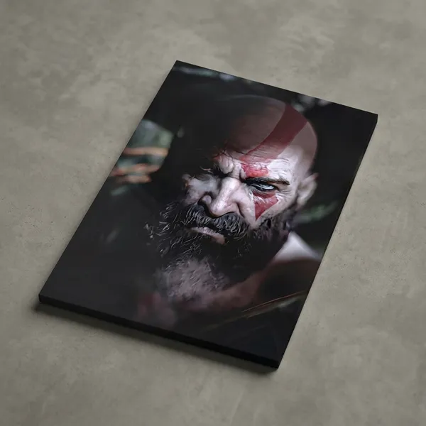 God_Of_War_Kratos_Portrait_Wall_Poster