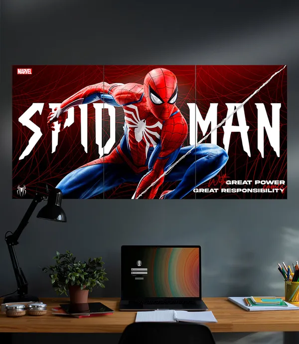 Marvel_Spider-Man_Printed_Multi_Panel_Wall_Art