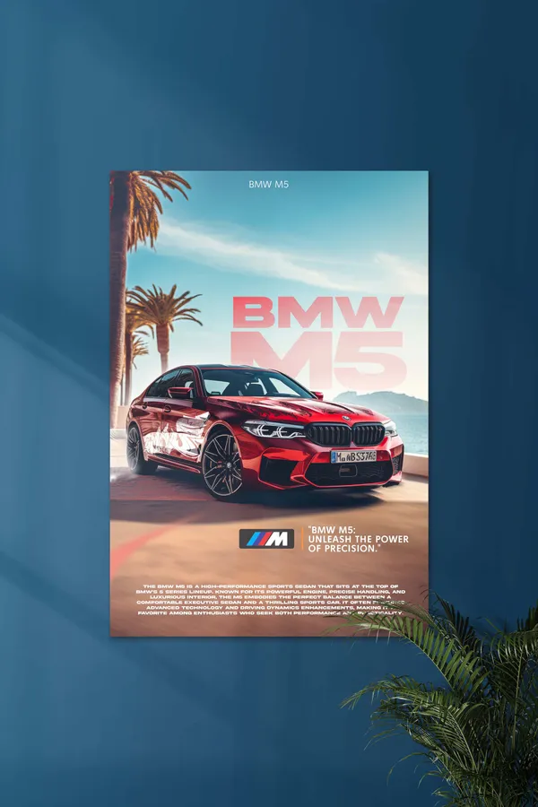 Bmw_M5_Sports_Car_Poster_Print