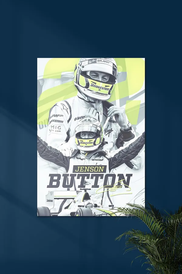 Jenson_Button_Formula_1_Racing_Poster_Print