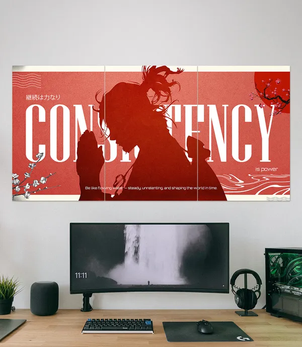 Modern_Red_Typography_Wall_Art_Set