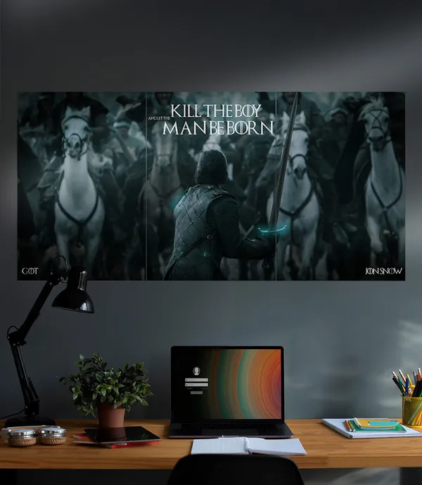 Game_Of_Thrones_Jon_Snow_Wall_Poster_Set