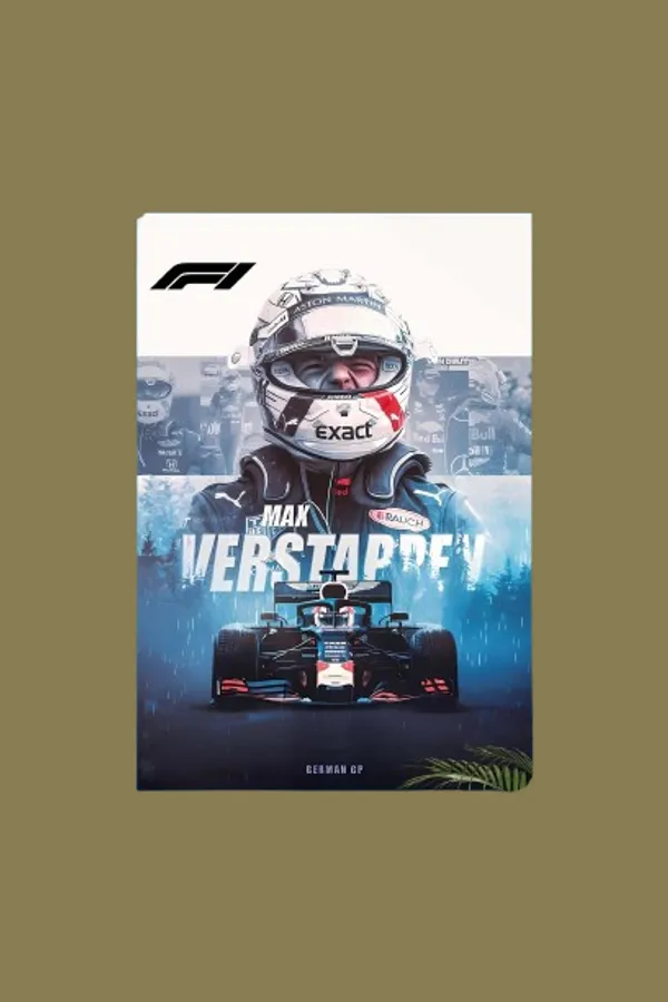 Max_Verstappen_F1_German_Gp_Racing_Poster