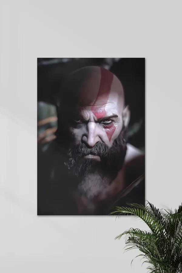 God_Of_War_Kratos_Portrait_Wall_Poster