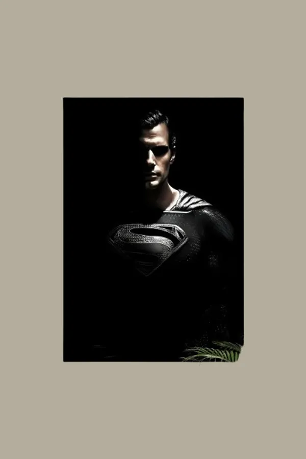 Black_And_White_Superman_Monochrome_Wall_Poster