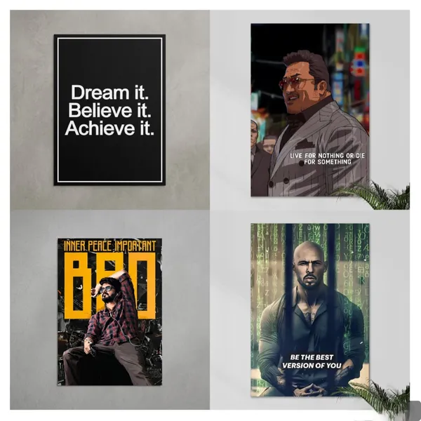 Dream_It_Believe_It_Achieve_It_Motivational_,_Live_For_Nothing_Or_Die_For_Something_Motivational__,_Bro_Inner_Peace_Important_And_Be_The_Best_Version_Of_You_Motivational_Wall_Poster,_Pack_of_4