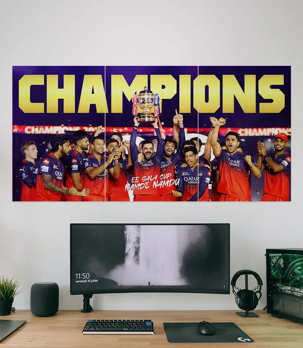 Sports_Celebration_Graphic_Three_Panel_Wall_Poster
