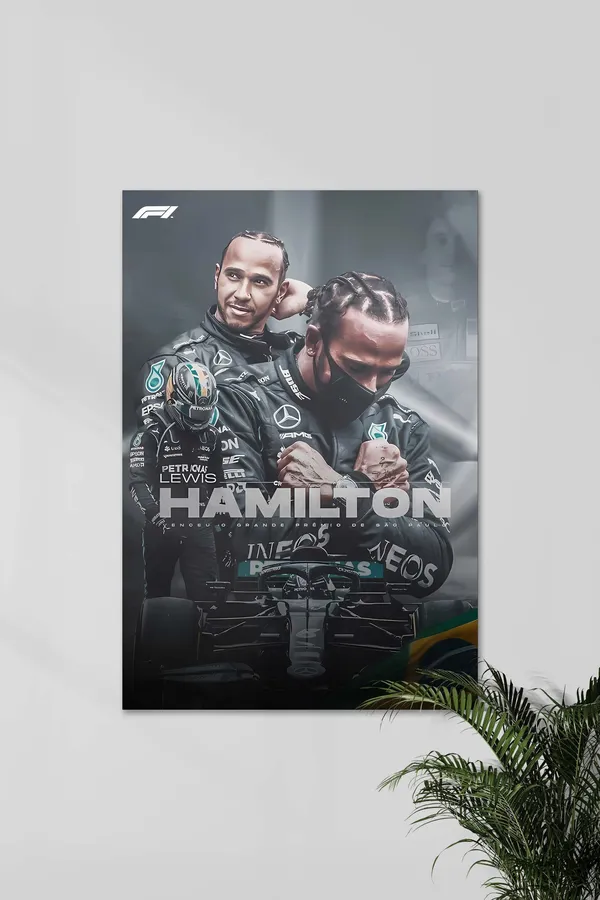 Lewis_Hamilton_F1_Racing_Commemorative_Wall_Poster