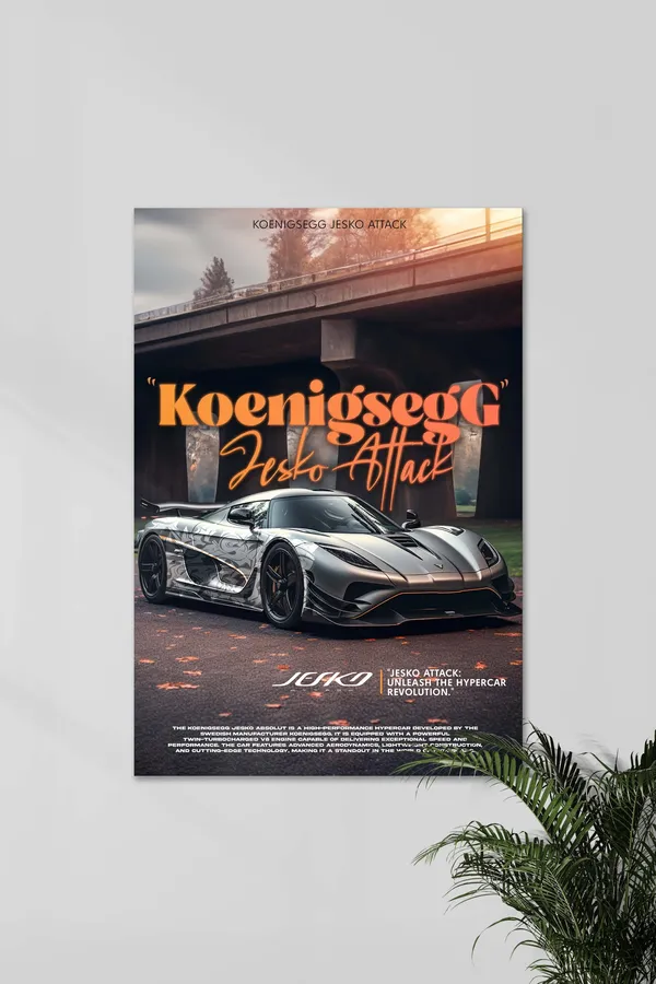 Koenigsegg_Jesko_Attack_Hypercar_Wall_Poster