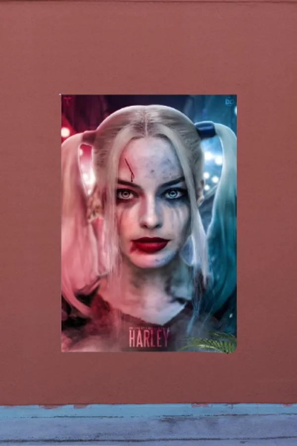 Dc_Harley_Quinn_Character_Portrait_Wall_Poster