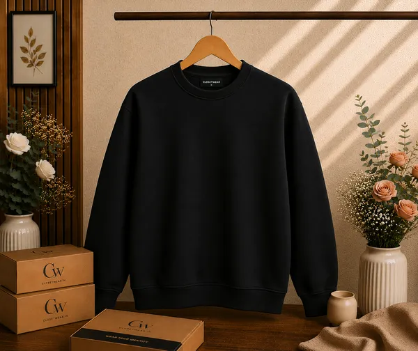 Black_Cotton_Sweatshirt_For_Men