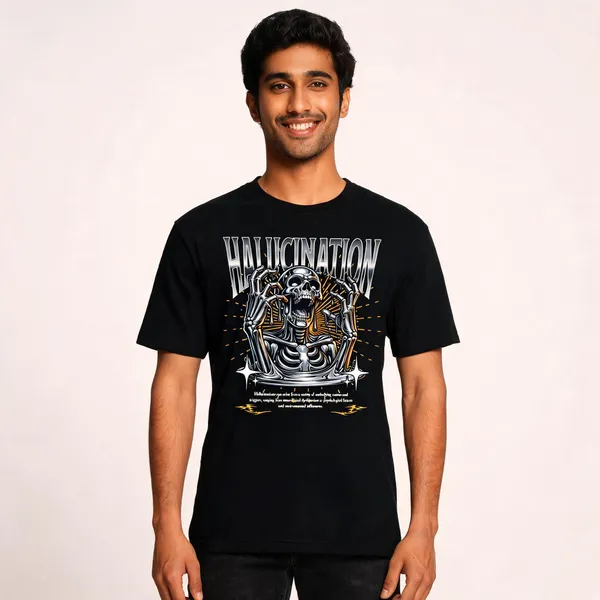 Black_Cotton_Graphic_Print_T-Shirt_For_Men