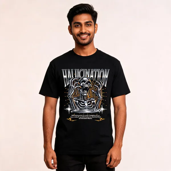 Black_Cotton_Graphic_Print_T-Shirt_For_Men