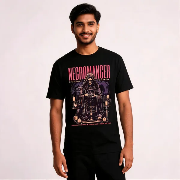 Black_Cotton_Graphic_Print_T-Shirt_For_Men