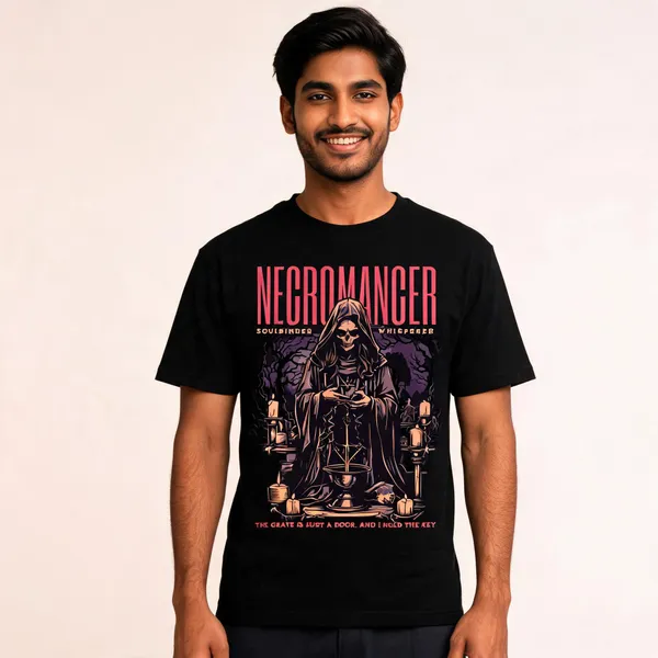 Black_Cotton_Graphic_Print_T-Shirt_For_Men