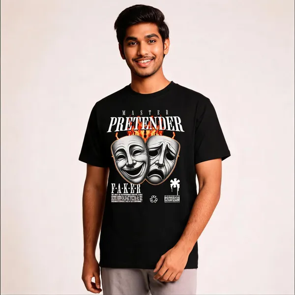Black_Cotton_Graphic_Print_T-Shirt_For_Men