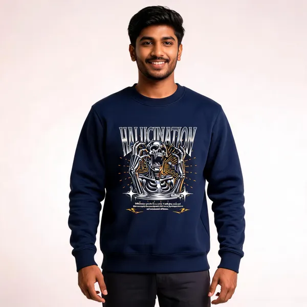 Blue_Cotton_Front_Print_Sweatshirt_For_Men