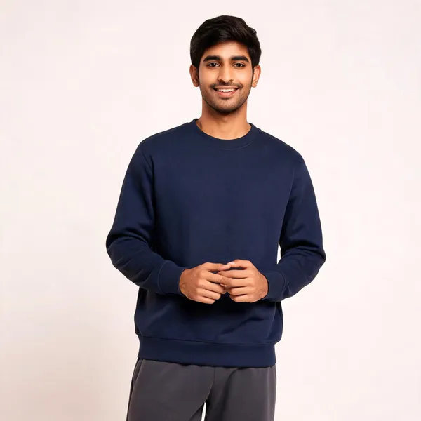 Blue_Cotton_Sweatshirt_For_Men
