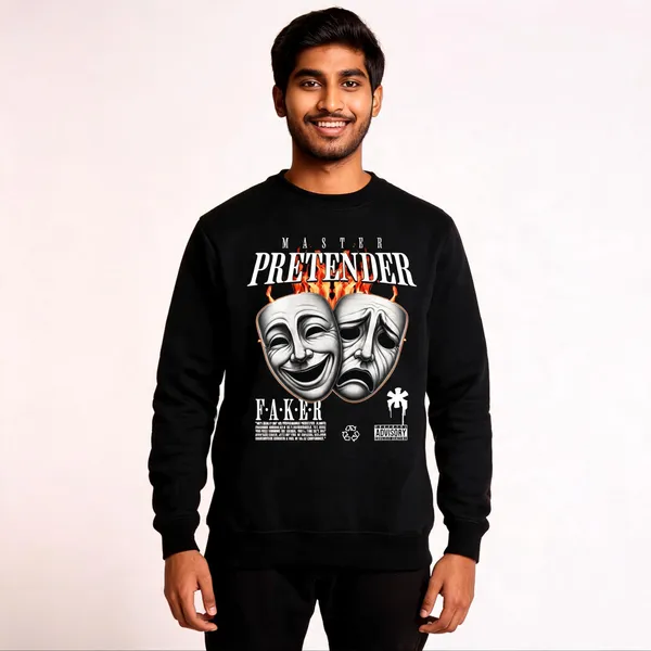 Blue_Cotton_Front_Print_Sweatshirt_For_Men