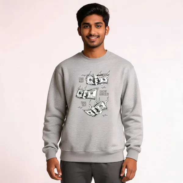 Grey_Cotton_Front_Print_Sweatshirt_For_Men