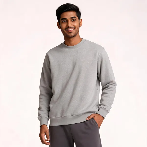 Grey_Cotton_Sweatshirt_For_Men