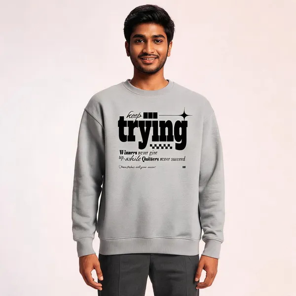 Grey_Cotton_Front_Print_Sweatshirt_For_Men