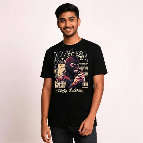 Black_Cotton_Graphic_Print_T-Shirt_For_Men