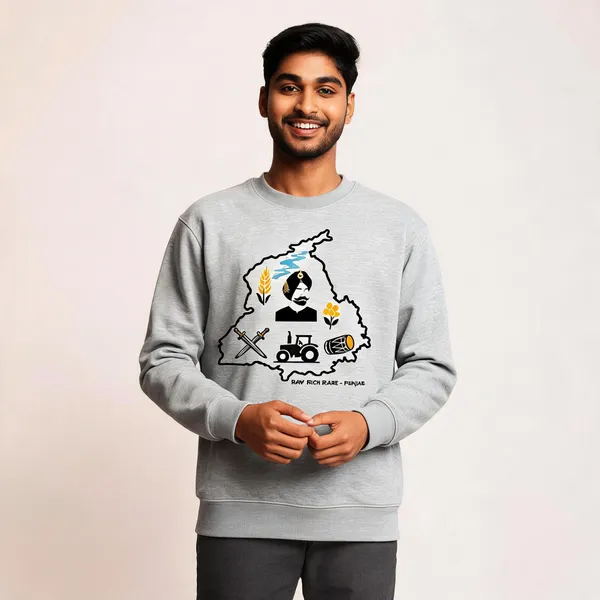 Grey_Cotton_Front_Print_Sweatshirt_For_Men