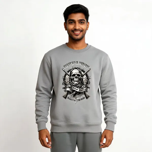 Grey_Cotton_Front_Print_Sweatshirt_For_Men
