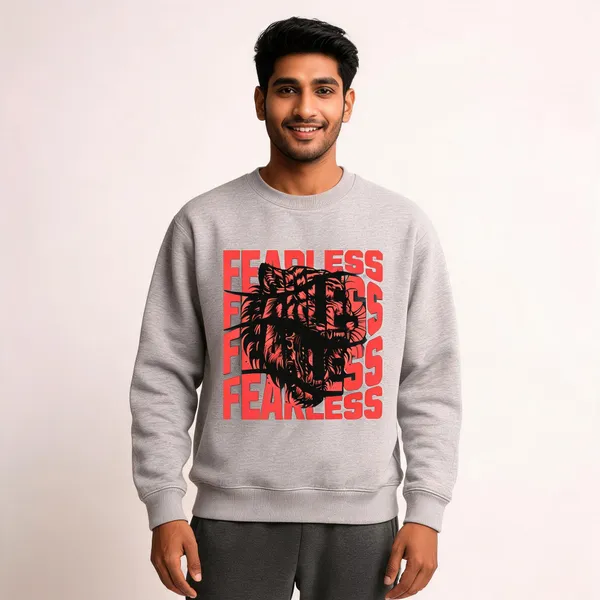 Grey_Cotton_Front_Print_Sweatshirt_For_Men