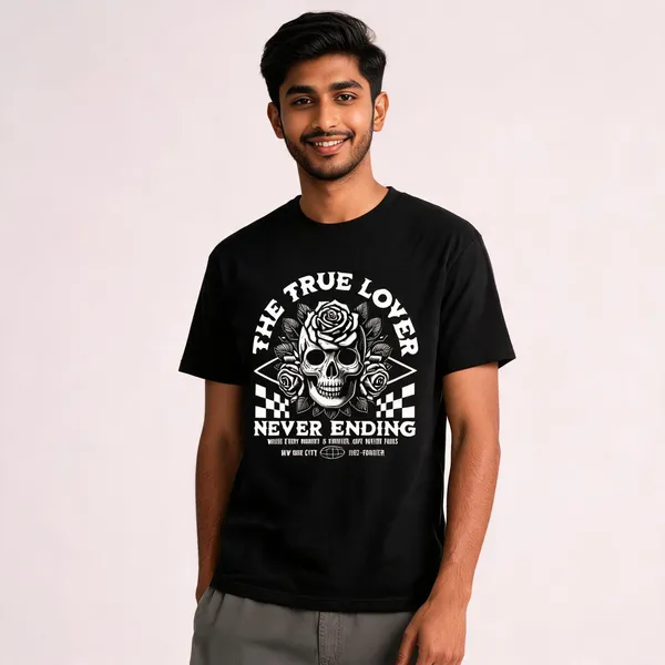 Black_Cotton_Graphic_Print_T-Shirt_For_Men