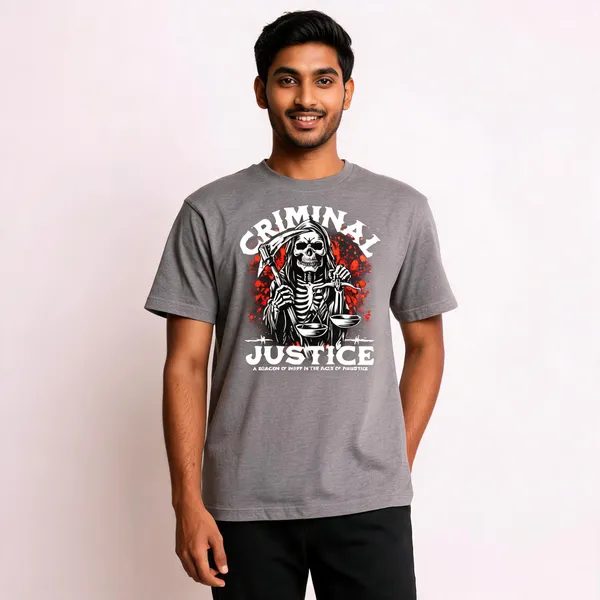 Grey_Cotton_Front_Print_T-Shirt_For_Men