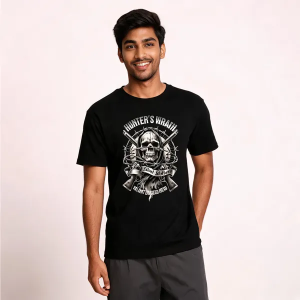 Black_Cotton_Graphic_Print_T-Shirt_For_Men