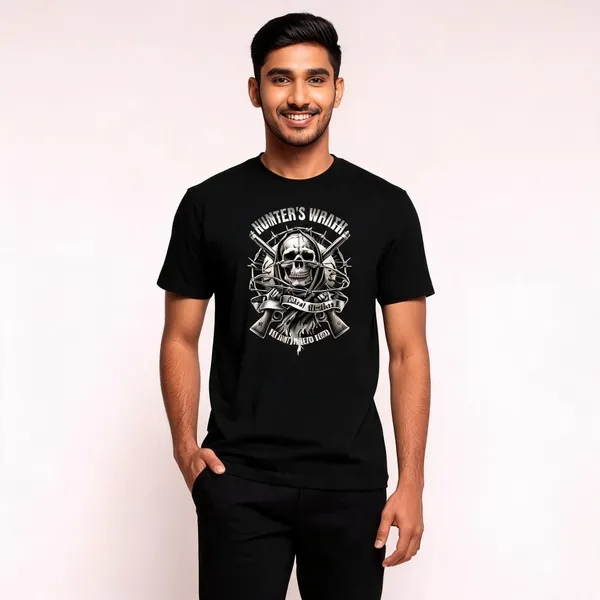 Black_Cotton_Graphic_Print_T-Shirt_For_Men