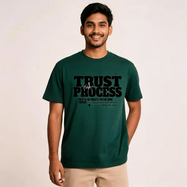 Green_Cotton_Graphic_Print_T-Shirt_For_Men