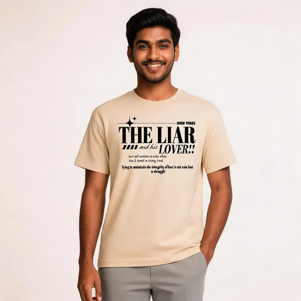 Beige_Cotton_Graphic_Print_T-Shirt_For_Men
