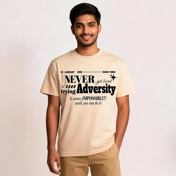 Beige_Cotton_Graphic_Print_T-Shirt_For_Men