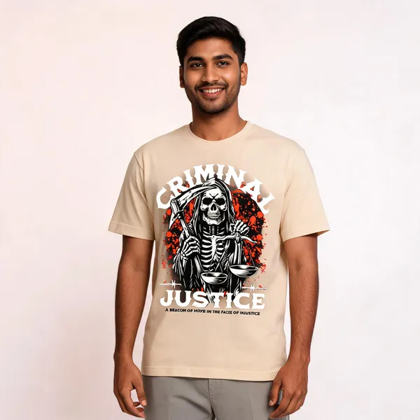 Beige_Cotton_Graphic_Print_T-Shirt_For_Men